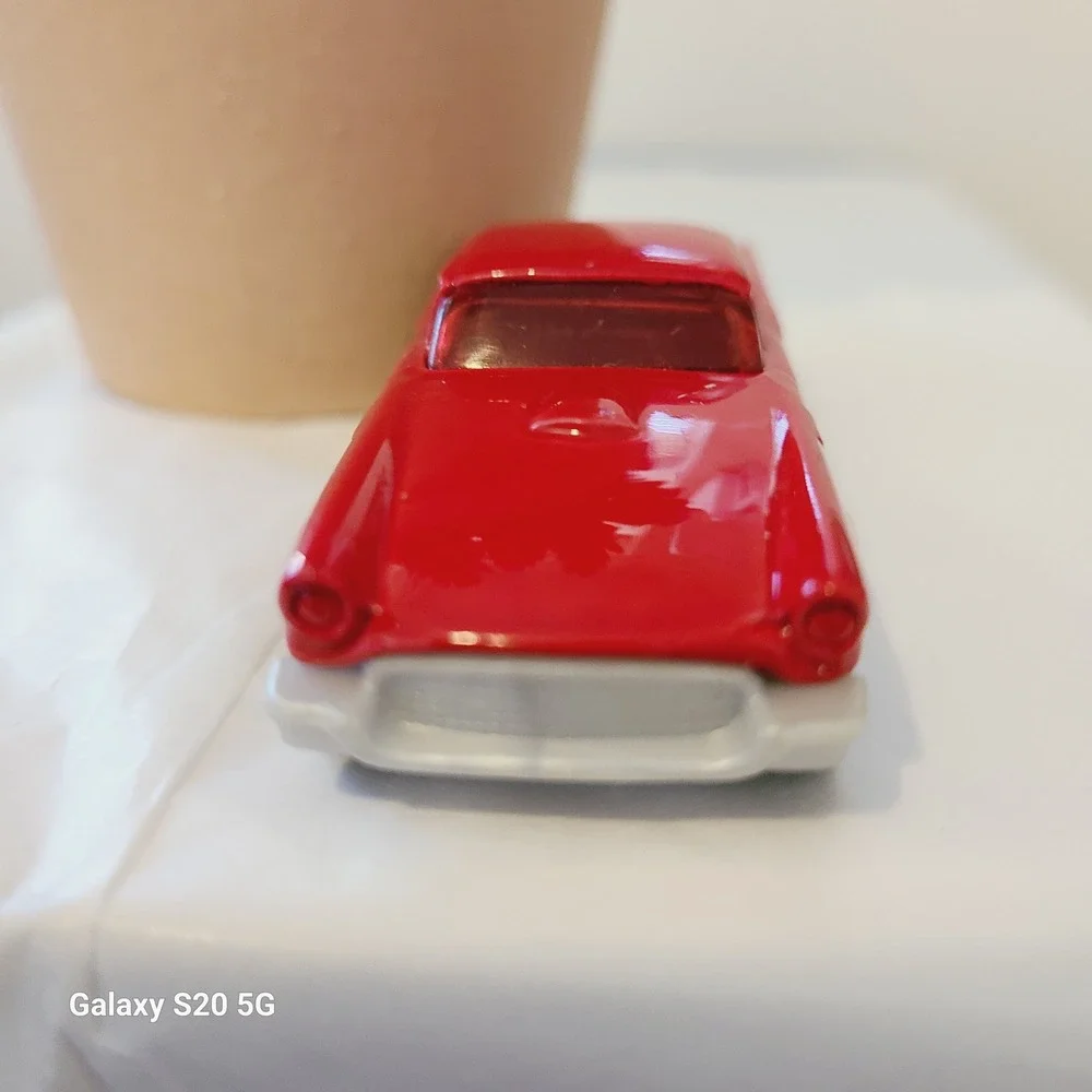 Hot‎ Wheels 1957 Thunderbird Red Diecast Toy Car 1977 Malaysia